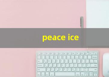 peace ice